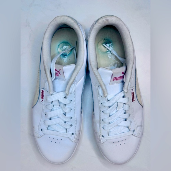 PUMA Womens Jada Renew Lace Up Sneakers Shoes Casual - White - Picture 10 of 11